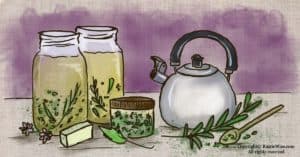 How To Make and Use Lye Water Tea for Herbal Soapmaking