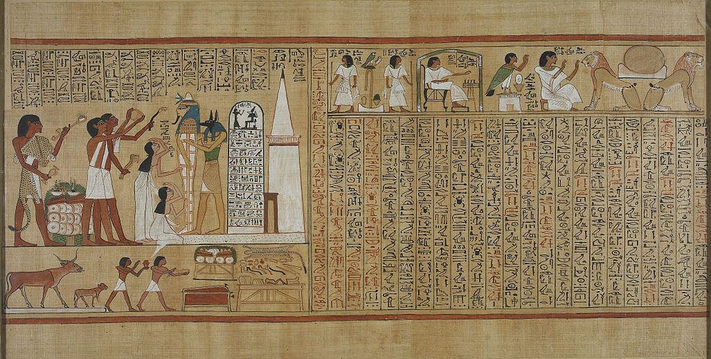 HistoryOfHerbs_1024px-Book_of_the_Dead_of_Hunefer_sheet_5