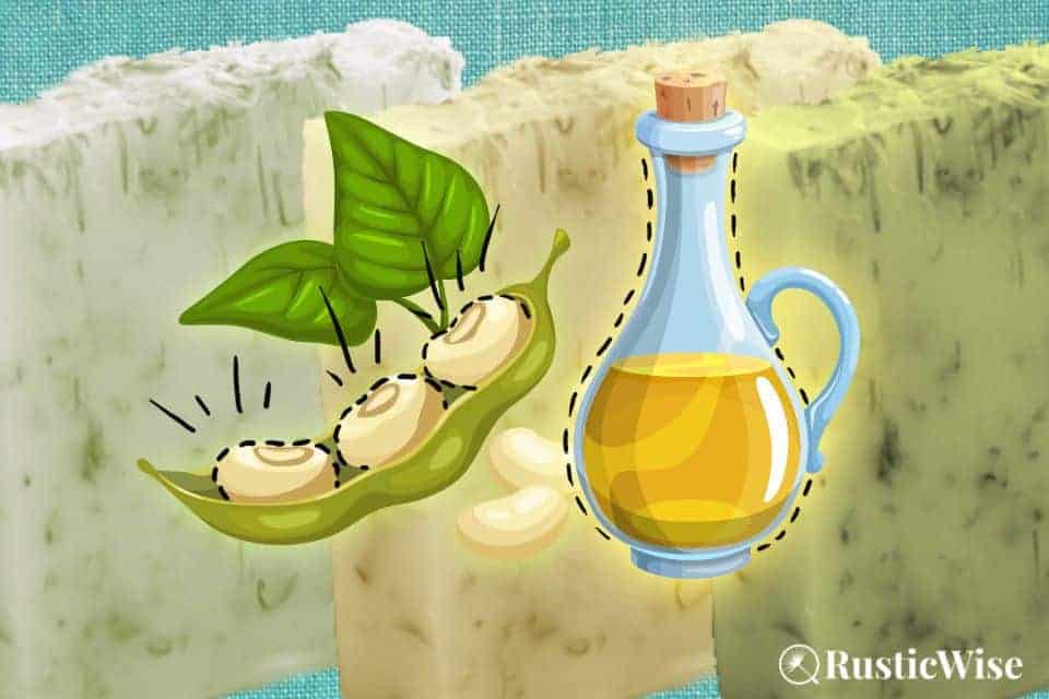 Soybean oil for soap making