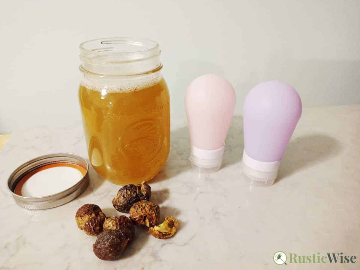 3 Simple Ways To Use Soap Nuts for Hair DIY Natural Shampoo RusticWise