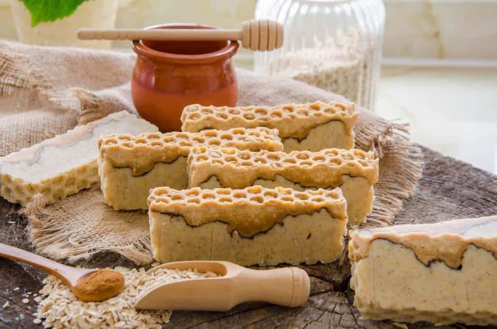 Handmade soap facts, Natural honey oat soap