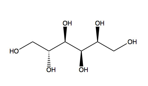 Sorbitol in soap, sorbitol structure