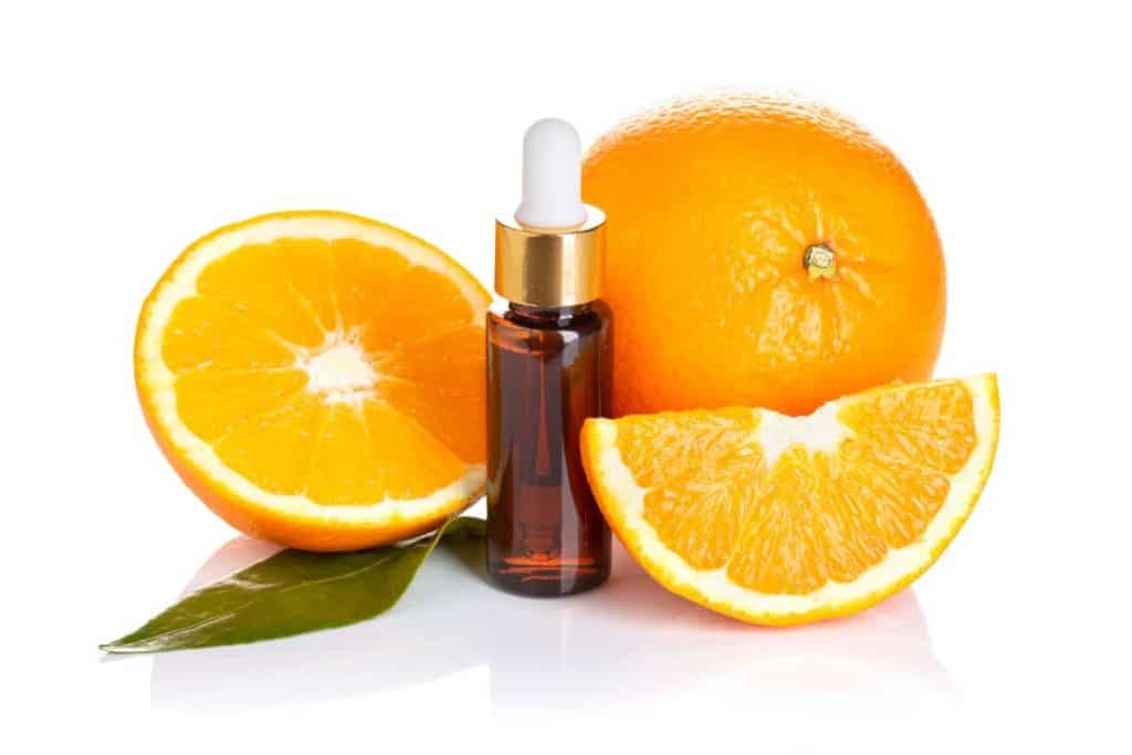 Natural soap for acne, orange essential oil