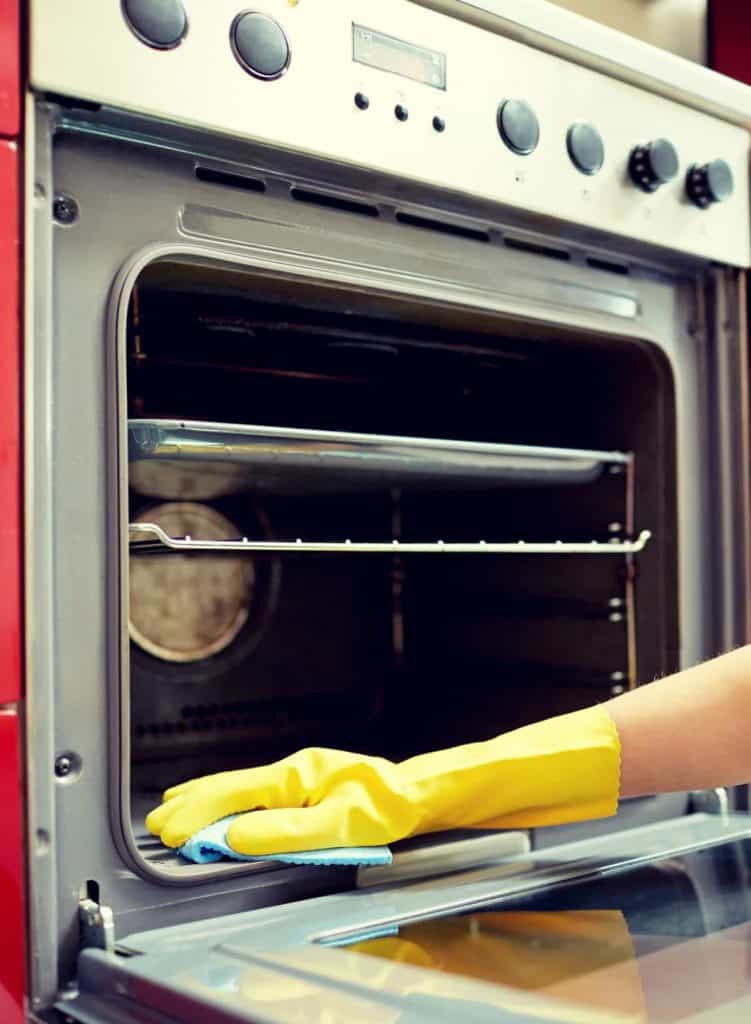 strong alkaline cleaner, cleaning oven