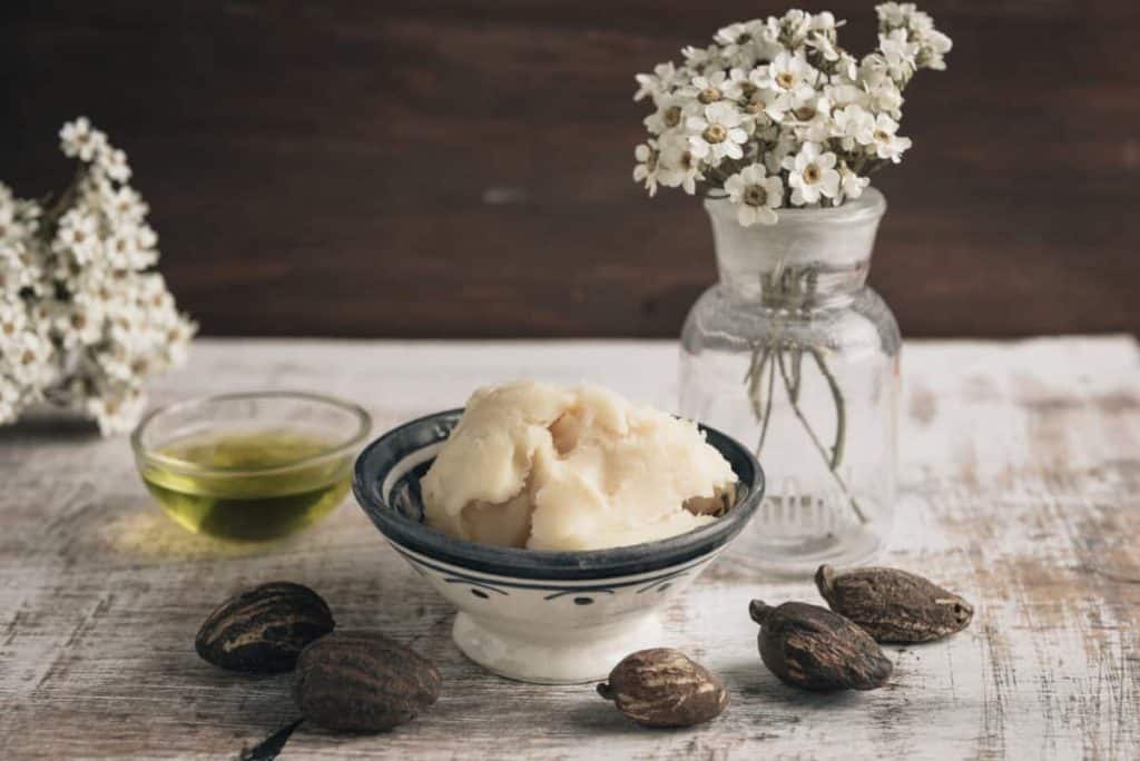benefits of shea butter in soap, shea oil and butter with shea nuts