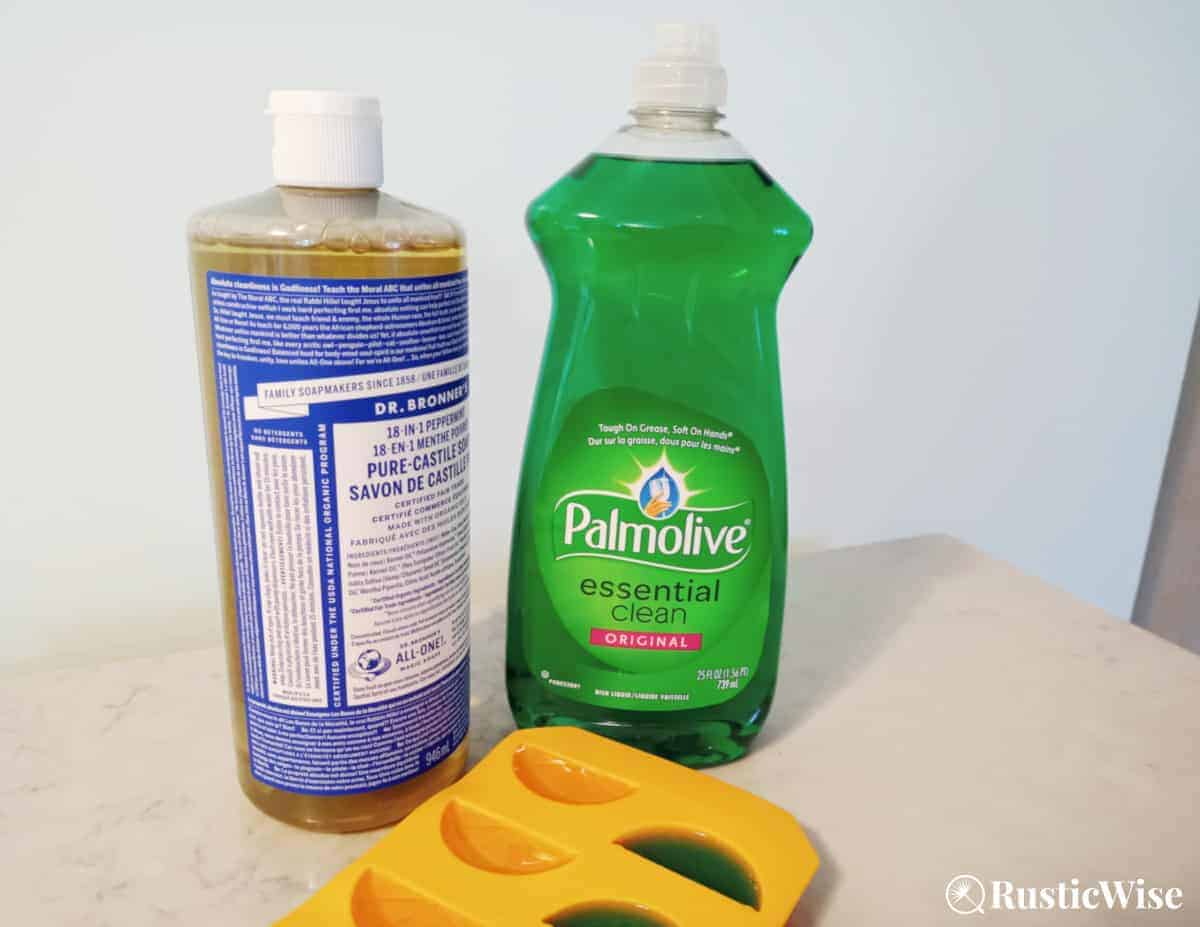 Does Soap Freeze? An Experiment with Liquid Dish Soap vs. Castile Soap ...