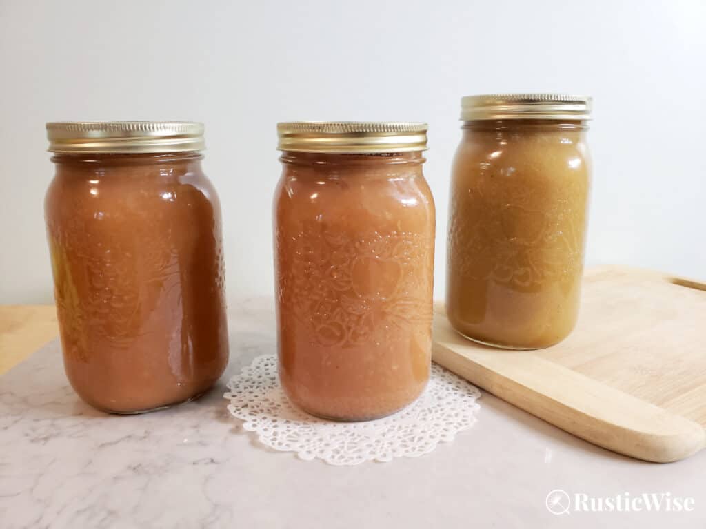 RusticWise, how to can food, crab apple sauce